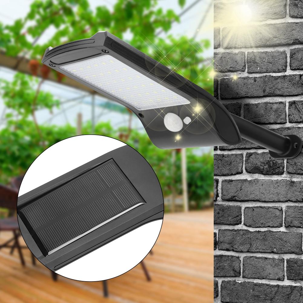36 LEDs Waterproof Garden Yard Solar Powered Outdoor Light Sensor  Wall Lamp