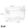 Food Grade Transparent Refrigerator Storage Box for Fresh Vegetables