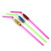 20/50PCS Creative Assorted Color Umbrella Decorative Straws Random Mix Color Disposable Beverage Straw Festival Party Supply ZYF