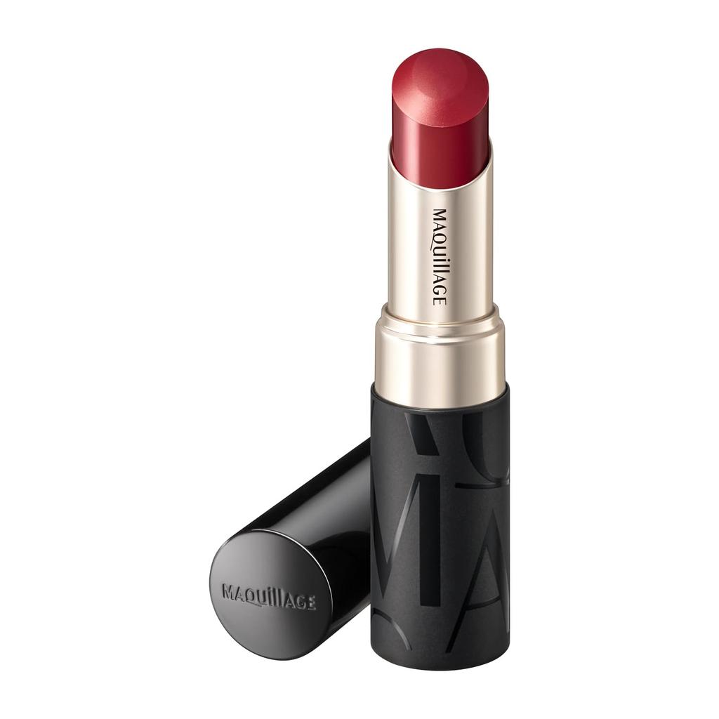 Maquillage Dramatic Essence Rouge RS501 Gloss Stick Type Subtle Fruity Floral Scent Moisturizing Rose (4g) Lipstick/Lip