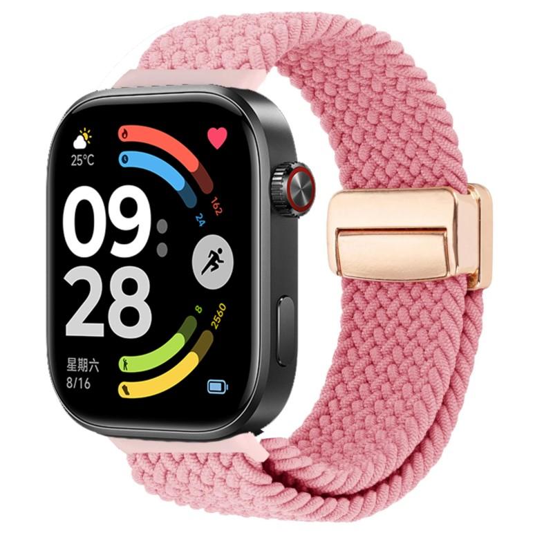

Magnetic Band For Redmi Watch 6 5 4 Strap Sport nylon Adjustable Replacement Braided bracelet correa Xiaomi Mi Band 8 Pro/9 Pro Redmi watch 6