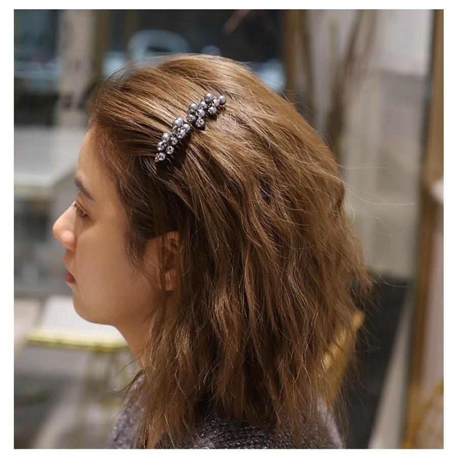 

Новый гребень для волос с жемчужным темпераментом для женщин с челкой и секущимися волосами, вставной гребень для волос, свадебные аксессуары для волос