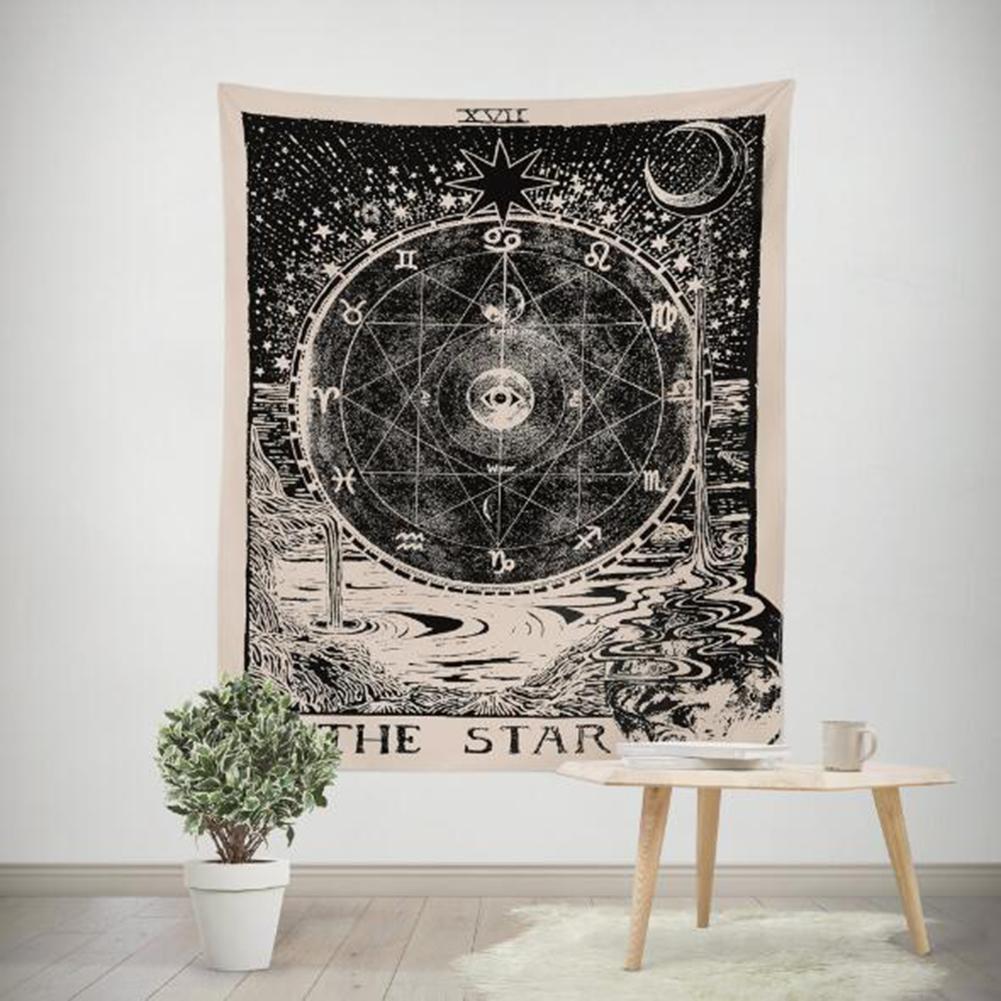 

Divination Astrology Pattern Hanging Tapestry for Living Room Bedroom Wall Decor 150130cm3#