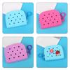 Cute Holes Coin Purse Mini Zipper Money Bag Silicone Change Pouch