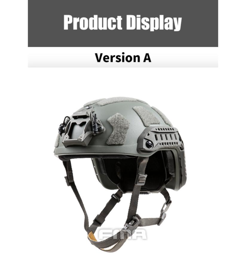 FMA SF Super High Cut Helmet Tactical Helmet Mountaineering Protective Helmet Riding Helmet A/B TB1315