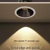 Anti-Glare Recessed Spotlight: 3500 Lumens Wall Washer for Living Rooms