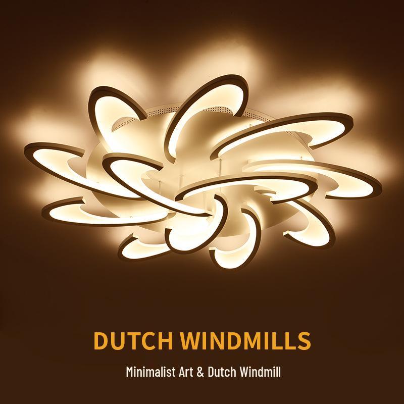 Elegant Modern LED Nordic Ceiling Lamp for Living Room, Bedroom, and Restaurant