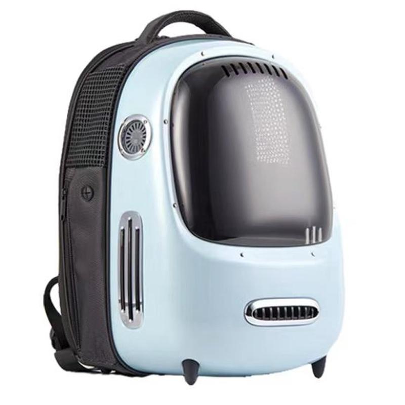 Haustier Katze Rucksack Atmungsaktiv Outdoor Reisen Hundetransporttaschen Tragbar Transparenter Weltraumkapsel Käfig Welpentransport Haustierprodukte