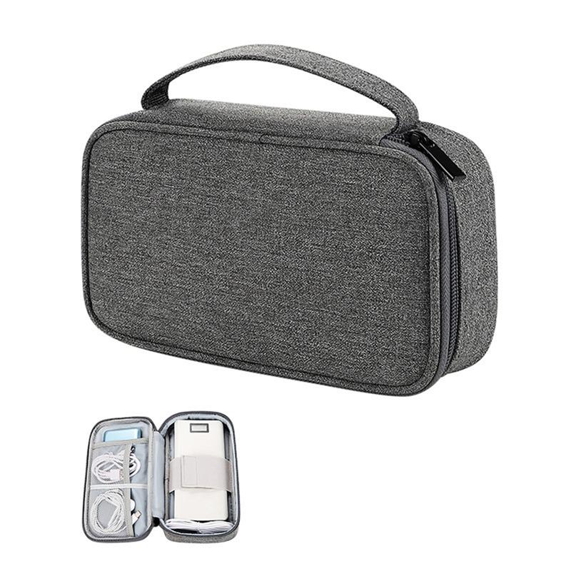 NEU Reise-Organizer-Tasche Kabelaufbewahrungs-Organizer Beutel Tragetasche Tragbar Wasserdicht Einlagige Aufbewahrungstaschen für Kabel