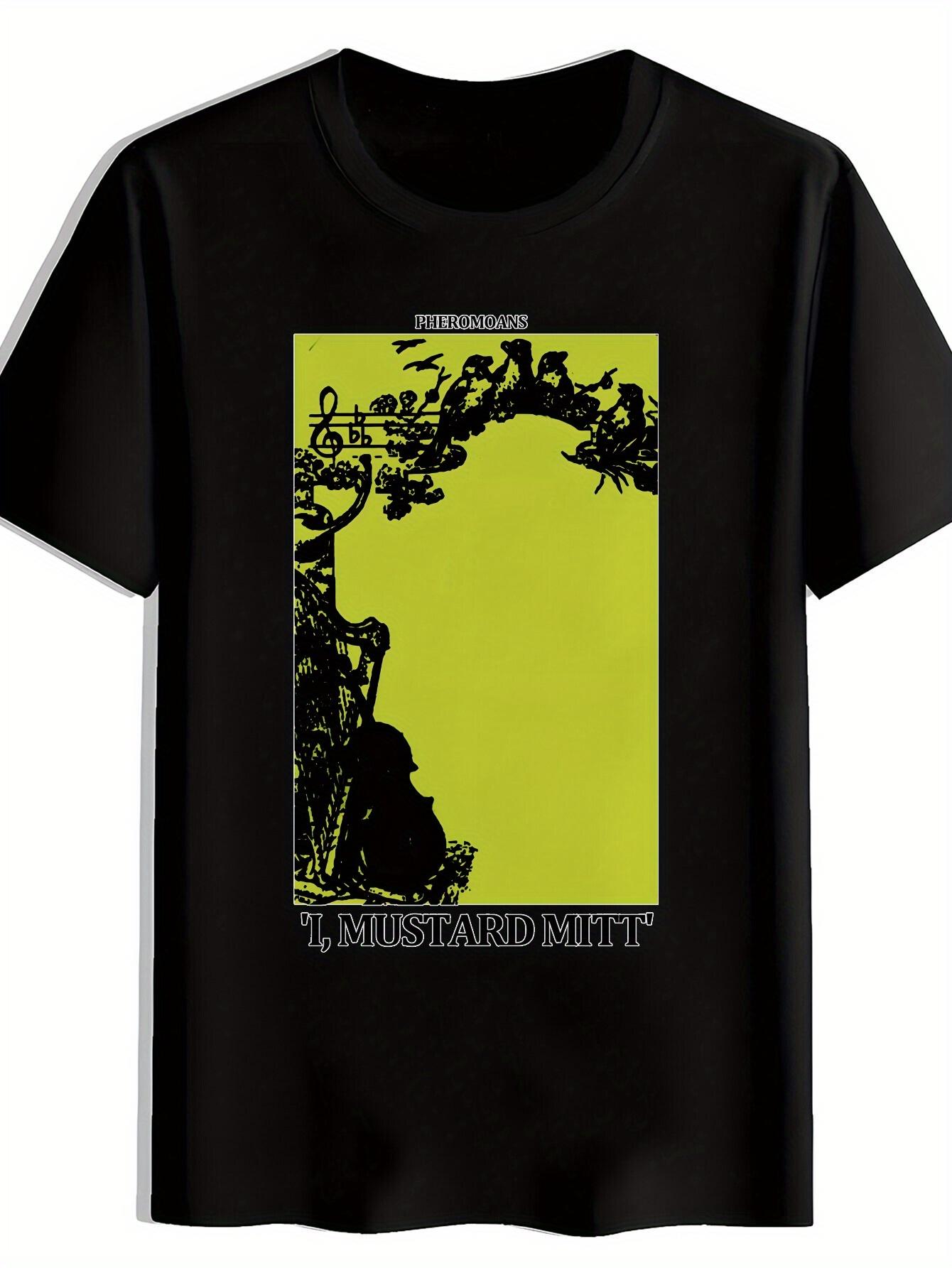 Vintage Rock Band Graphic T-shirt - Black Short Sleeve Round Neck Tee with Rammstein S