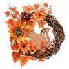 Country Living Natural Handmade Autumn Wreath With A Squirrel