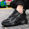 Fashion Elevator Men's Shoes Breathable Invisible Heel Increase Shoes 6cm Thick Bottom Running Casual Shoes Lift Sports for Man Summer