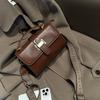 Bags for Women, Small Square Bags, Crossbody, Armpit Bags, Retro Leather Bags, Women's Bags, Light Luxury Shoulder Bags, Small Bags