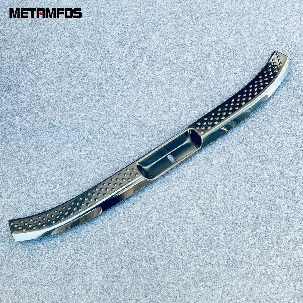 For Toyota Sienta 2024 Interior Rear Trunk Bumper Foot Plate Tailgate Door Sill Scuff Guard Plate Car Accessories