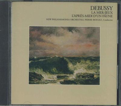 CD PIERRE BOULEZ - Debussy:orchestral Works Boulez FDCA339 CBS SONY 1985 Japan Classical Used