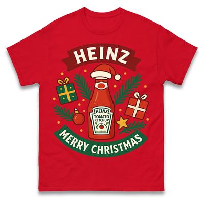 Heinz Christmas T Shirt Tshirt Mens Womens Unisex Tops Tees