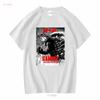 Gamera The Giant Monster T Shirt Vintage Washed Casual Streetwear Stretched Fashion Homme Top For Everyday Wear Graphic