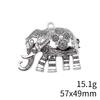 Wedding Anniversary Charms For Jewellery Making Elephant God Charms Pendant Biz Cell Phone Pendant