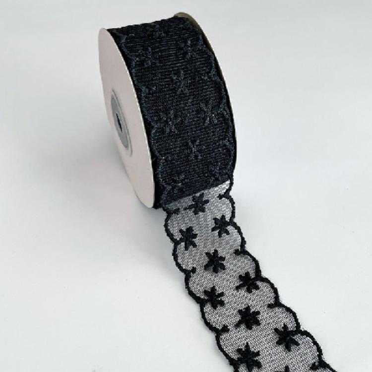 Lace Lace Ribbon Ribbon Flower Bouquet Packaging Material Gift Flower Shop Supplies Handmade DIY Bow