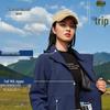 Fleece-Lined Outdoor Couple Windbreaker Suit for Autumn/Winter with Custom Logo