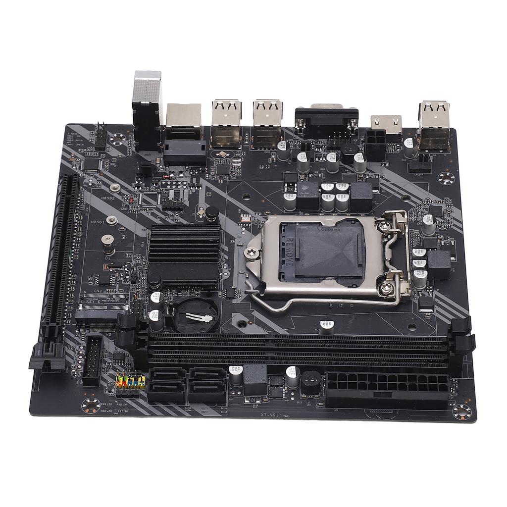 Computer Motherboard 100M Network Card 1155 Pin Dual Channel DDR3 Memory for Quad Core I3 I5 I7 Office Desktop Mainboard