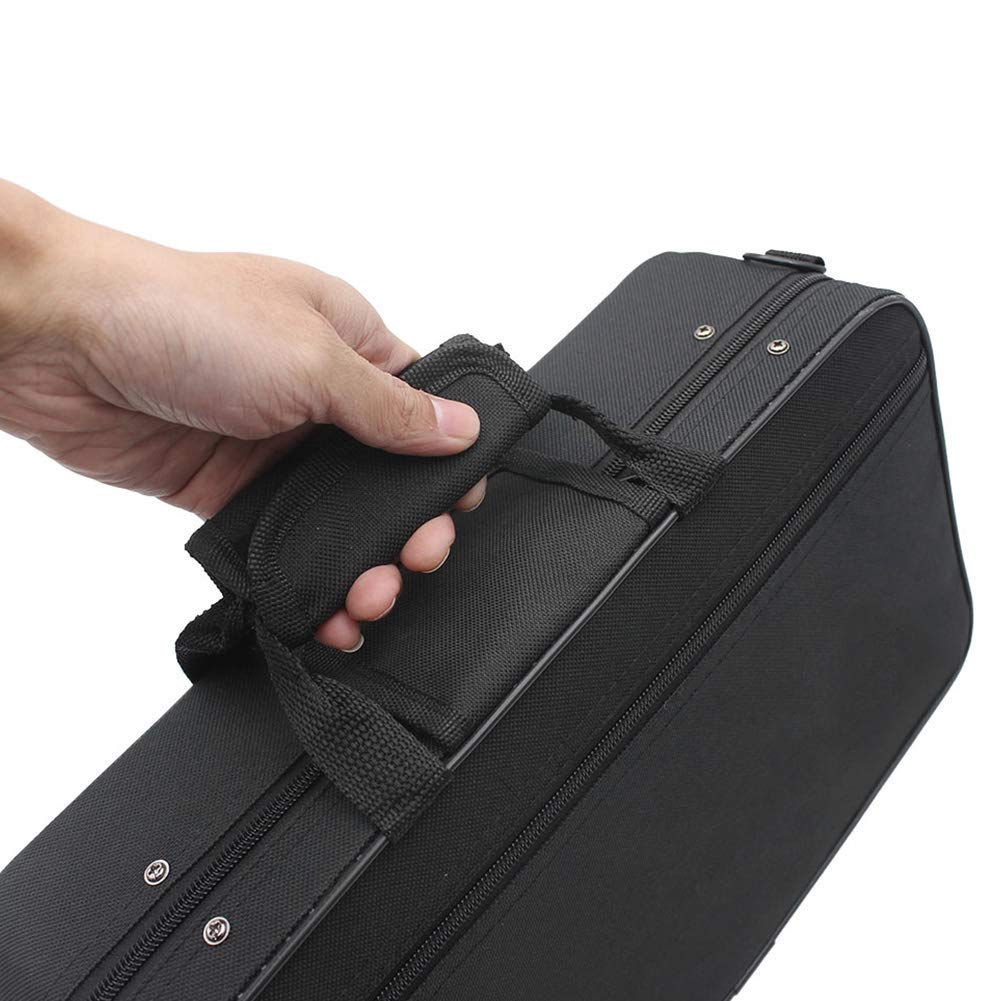 Clarinet Case 600D Oxford Good Quality Easy To Carry Large Capacity Clarinet Protection Easy To Grip Reed Case