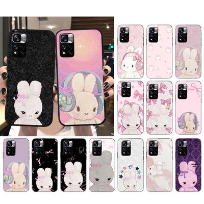 Cute Rabbit Cartoon Carcasa Funda Phone Case For Xiaomi Redmi Note 14 Pro Plus 14 13 12 11 10 Pro 14S 12S 11S Redmi 14C 13C