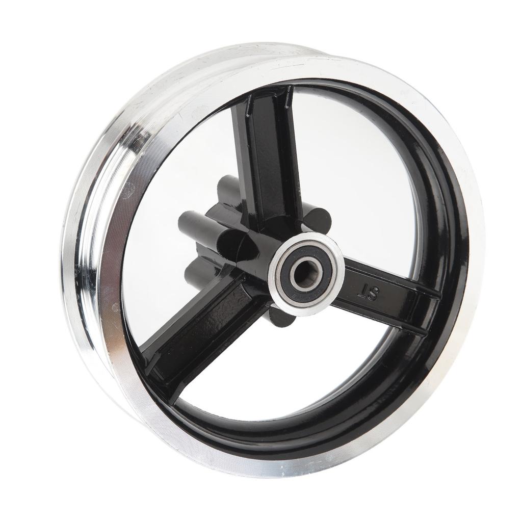 Electric Scooter Front Wheel Hub Aluminum Alloy Lightweight Scooter Front Wheel Hub Replacement for Kugoo M4 10in Scooter