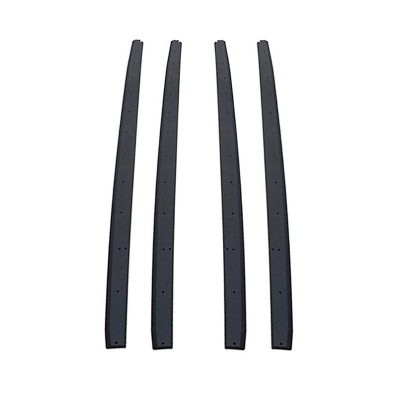 Compatible Ford Mustang 2015-2023 RTR Side Skirt Decorative Strips, Injection Molded PP