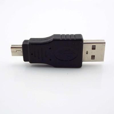 Adaptér pro PC konektor USB 2.0 A samec na 5pinový mini USB samec pro přenos dat z notebooku