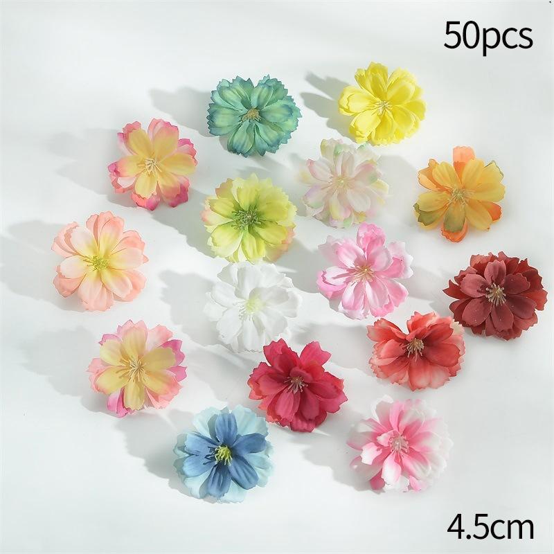 1Bag Artificial Flower Daisy Fake Flower Home Wedding Party Decor Flowers Wall Decoration DIY Floral Bouquets Hair Accessories