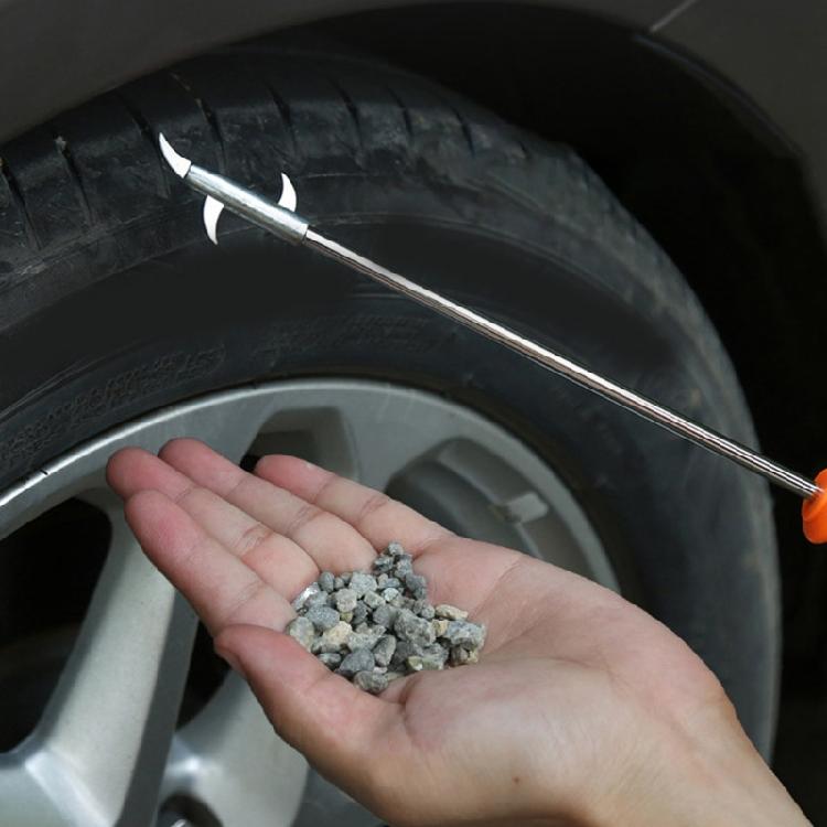 Tyre Cleaning Hook Stone Scraper for Motorcycle Car Tire Slot Stone Remover