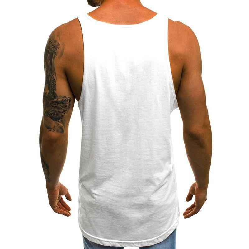 Premium Men's Casual Sleeveless Tank Tops With Square Neck Sports Undershirt