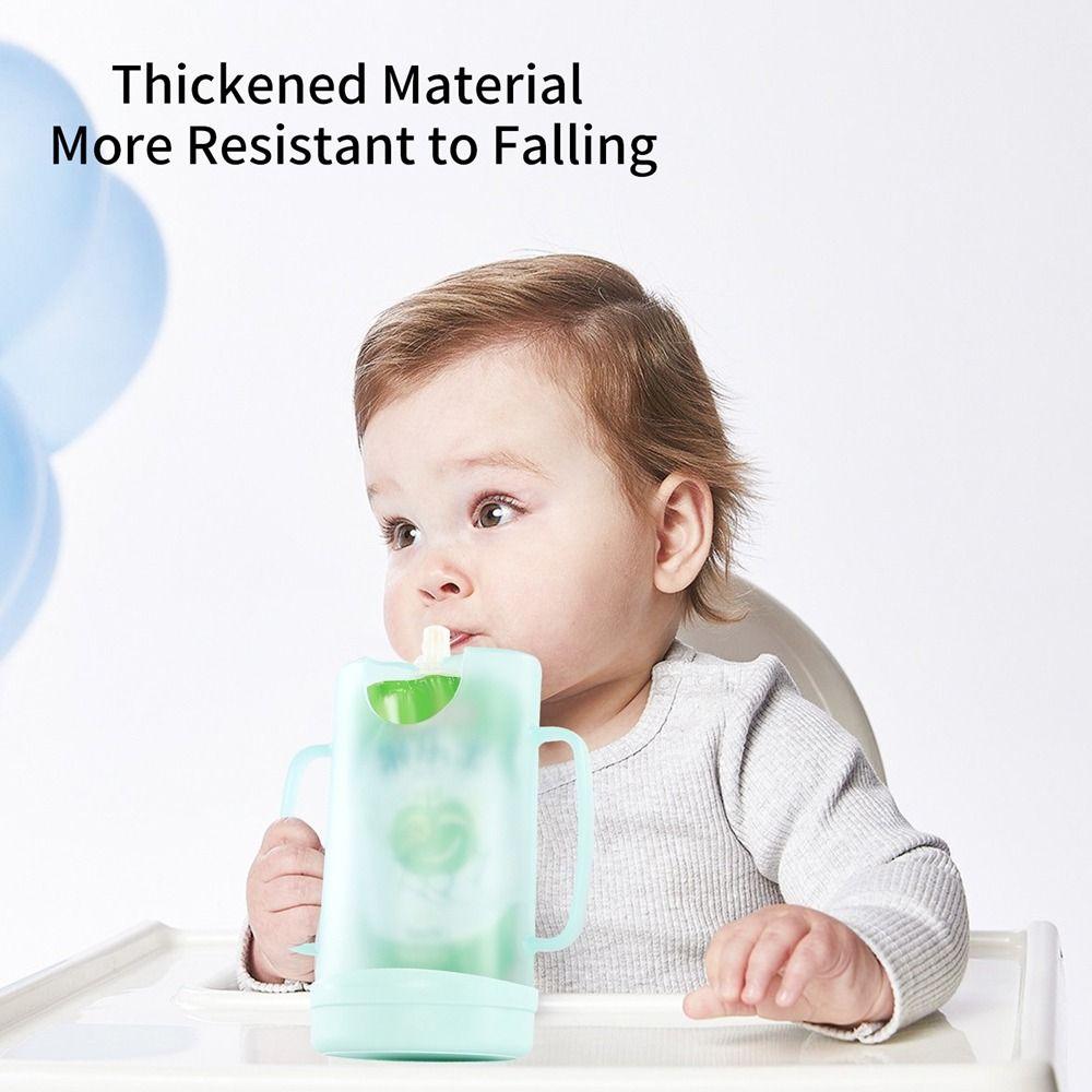 Comfortable Squeeze Pouch Holder Squeeze Proof Milk Box Holder Food Pouch Holder for Baby