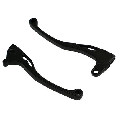 8MM Motosiklet Kolu Ön Fren Kolu ve Debriyaj Siyah Alüminyum Alaşımlı Evrensel