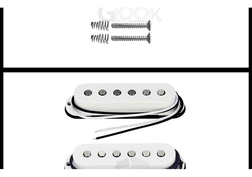 Single-Coil Pickup Electric Guitar Alnico 5 Flat-Pole Accessory