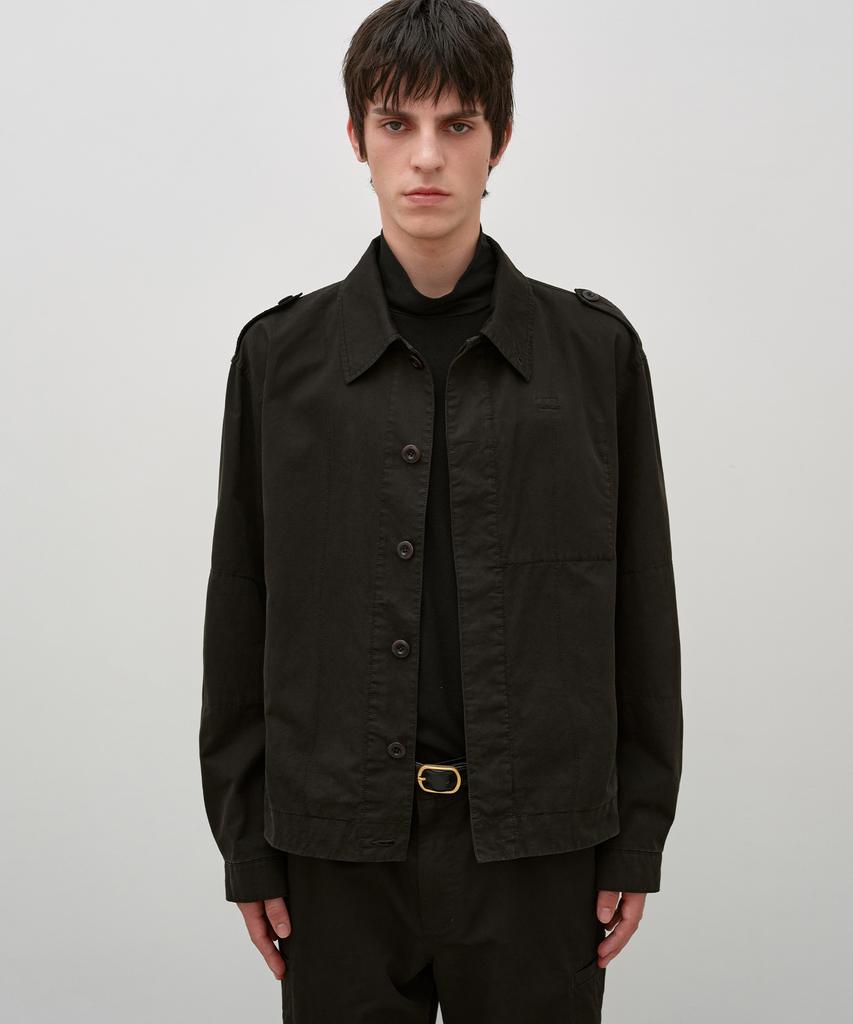 INSILENCE Military Mechanic Jacket Black