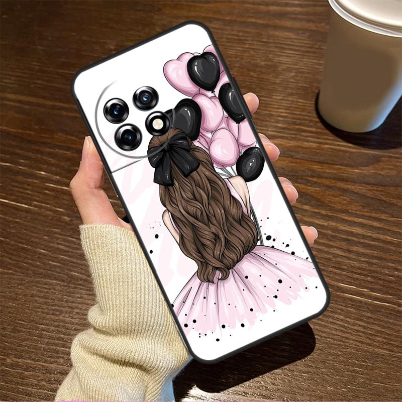 

Чехол Семья Мама Девочка Женщина для OnePlus Nord CE 3 Lite 2 2T N10 N20 N30 N100 N200 8T 9R 10R 10T 9 10 Pro 11 OnePlus Nord N30