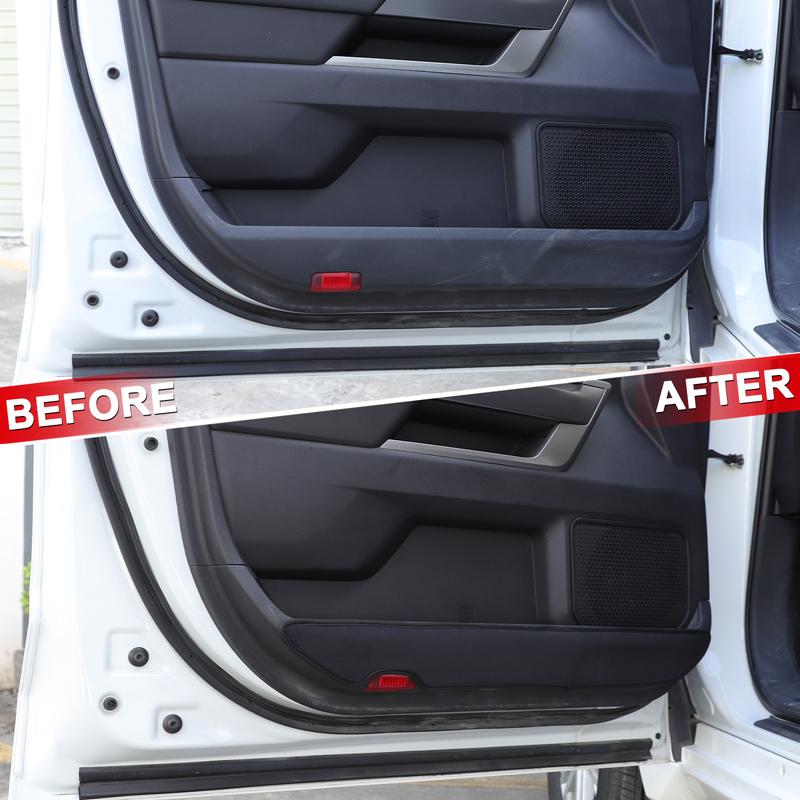 For Toyota Tundra 2026-2026 Car Door Anti Kick Pad Anti Dirt Mat Protection Sticker Scratch Resistant Film Interior Accessories