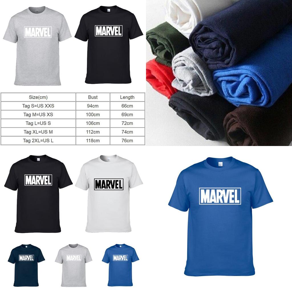 Bequemes Und Stilvolles Marvel T-Shirt Avengers Endgame Baumwolle Kurzarm-Top