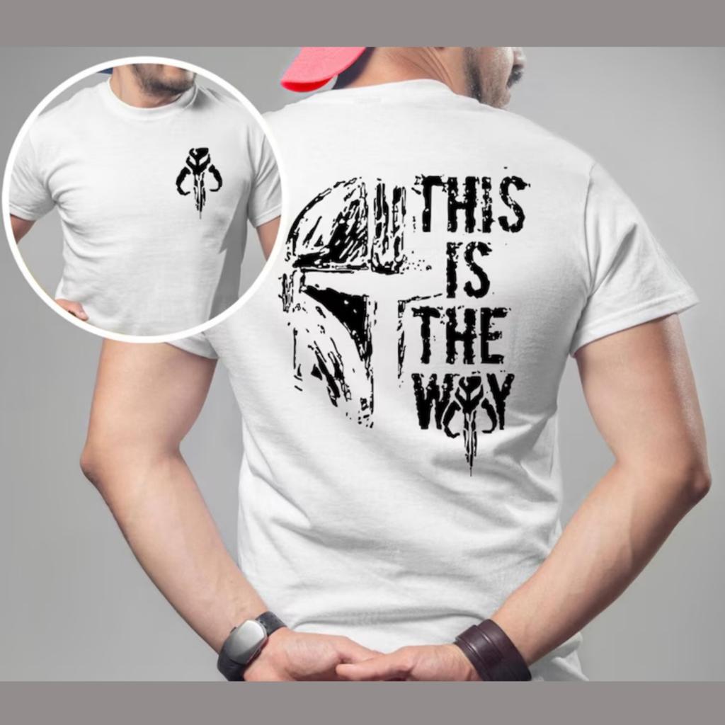 C'est La Voie T-shirts Impression Graphique Haut de Gamme Luxe Style Unisexe Les Deux de Unisexe et Unisexe