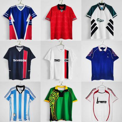 Paris Classic Vintage Jersey Japan AC Argentina Yugoslavia Jamaica England Football Jersey