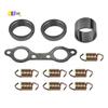 A03E-UTV Exhaust Pipe Manifold Gasket And Spring Rebuild Kit Accessories For Polaris RZR 800 2008-2010 5811511 3610047 5250091