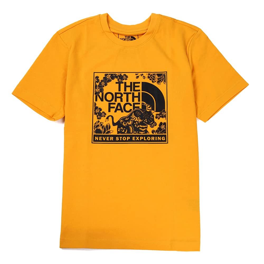 

The North Face Размер принта логотипа CNY Размер графики на коробке Футболка Summit Gold, Мужская, Женская, Унисекс, M, Футболка, NF0A4U8S, S, [Б/у]