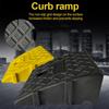 1PCS Car Curb Ramps Portable Lightweight Slopes Cushion Heavy Duty PVC Ramp Slopes For Car Trailer Truck Bike Motorcycle