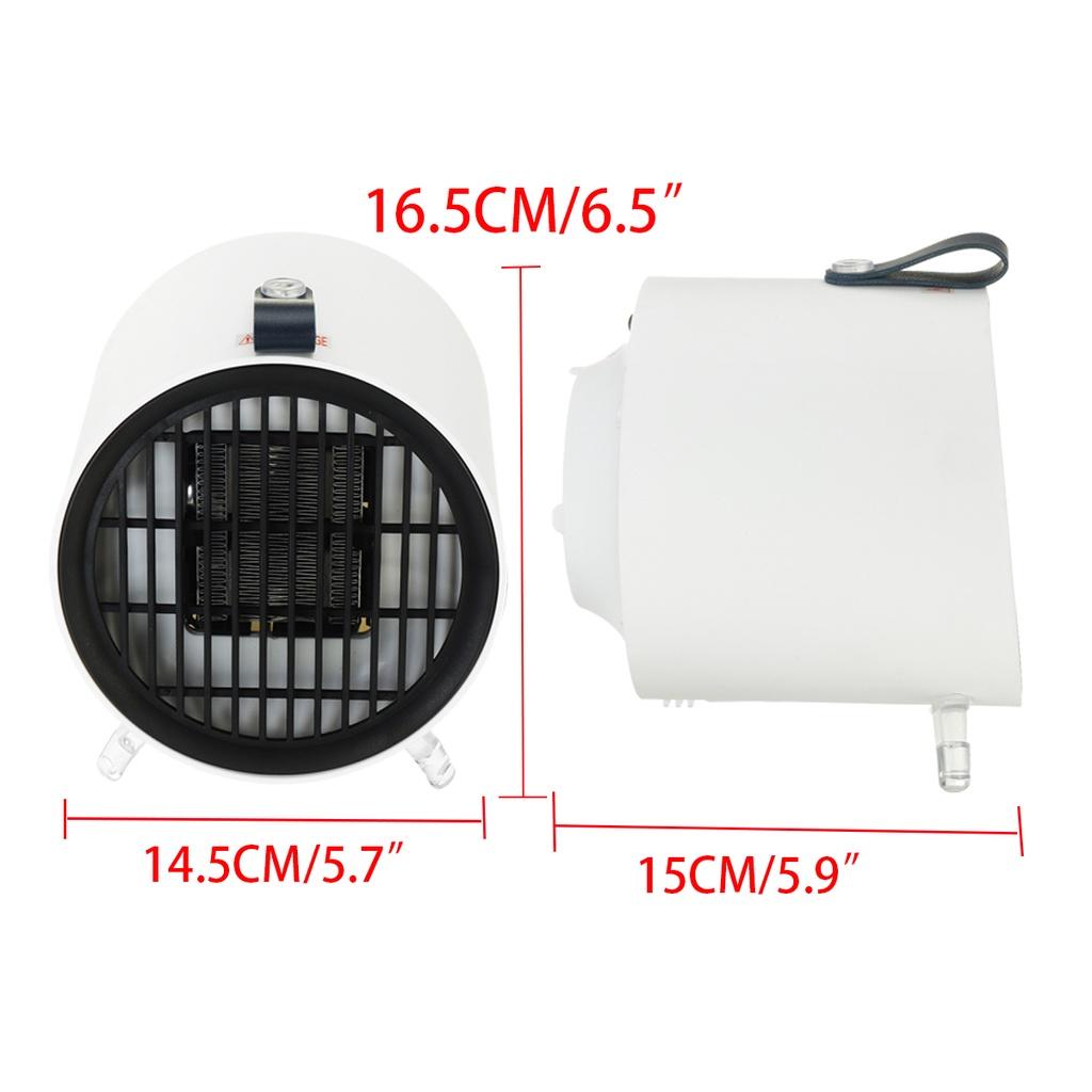 220V / 110V 500w Heater PTC Ceramic Heating Hot Air Blower Home Office Heater Machine Mini Portable Electric Heater Desktop Fan