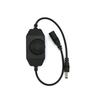 12V/24V Stepless Knob Dimmer for Single Color LED Light Strips and Bedside Lamps.