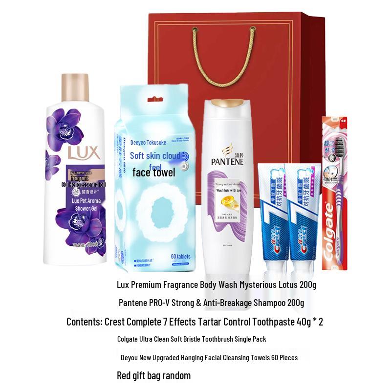 LUX Bath and Hair Care Gift Set