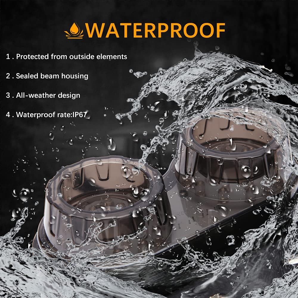 DREAMIZER 40 LED 40W Motorcycle Tail Light Integrated Running Lamp Brake&Turn Signal Light with License Plate Bracket Compatible With Motorcycle