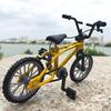 1 stk Retro Legering Mini Finger BMX Sykkel Montering Sykkel Modell Leker Gadgets Gave Leker Modell Mini Bærbar Sykkel For Barn